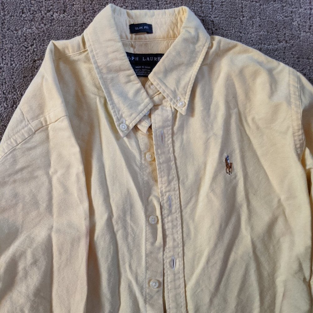 RL Women's Yellow Polo